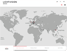 Tablet Screenshot of lichtvision.com